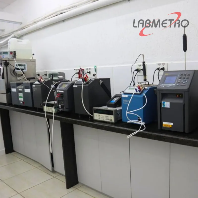 Padrões de referência rastreáveis do laboratório Labmetro